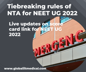 Tiebreaking rules for NEET UG 2022